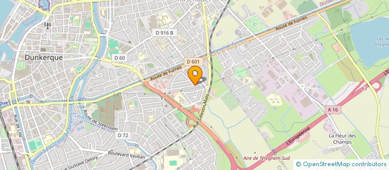 localisation de l'entreprise SCI FINGADO  COUDEKERQUE-BRANCHE