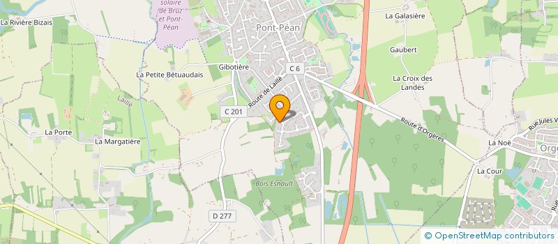 localisation de l'entreprise SCI FINHER  PONT-PEAN