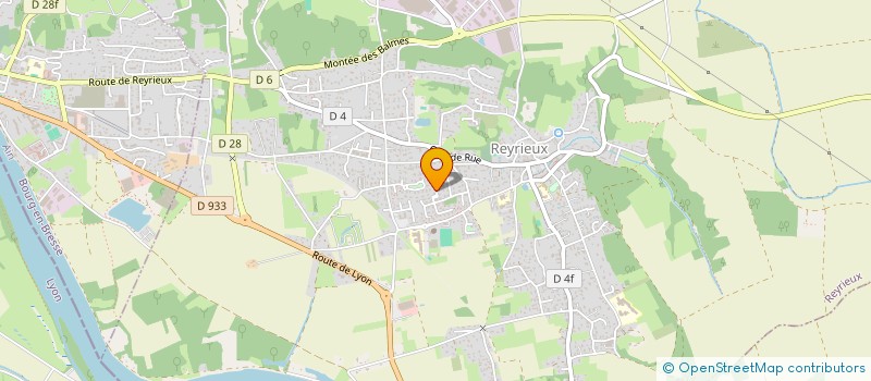 localisation de l'entreprise SCI FINIELS à REYRIEUX