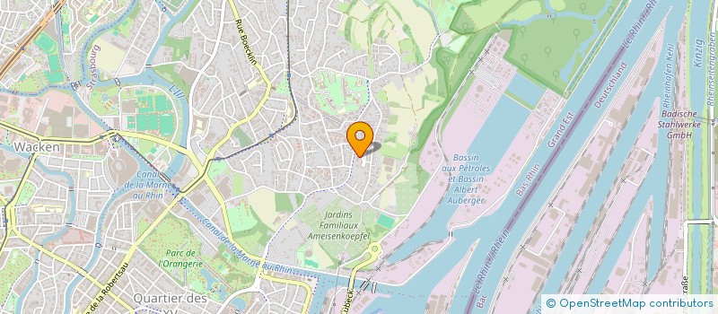 localisation de l'entreprise SCI FINKMATT à STRASBOURG