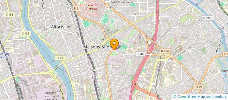localisation de l'entreprise SCI FINKY à MAISONS-ALFORT
