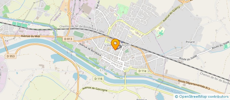 localisation de l'entreprise SCI FINTAN ET LES IBOS à VALENCE