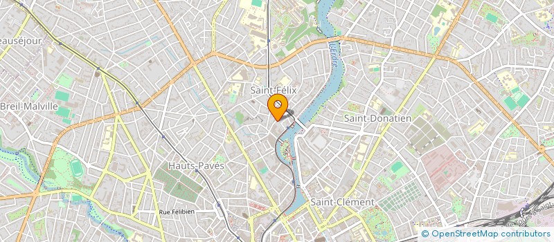 localisation de l'entreprise SCI FIODYL à NANTES