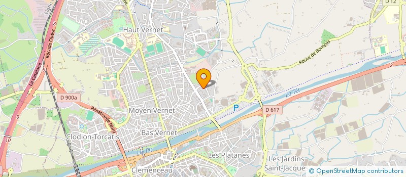 localisation de l'entreprise SCI FIOLETTI  PERPIGNAN