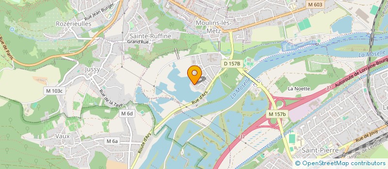 localisation de l'entreprise SCI FIORE  MOULINS-LES-METZ