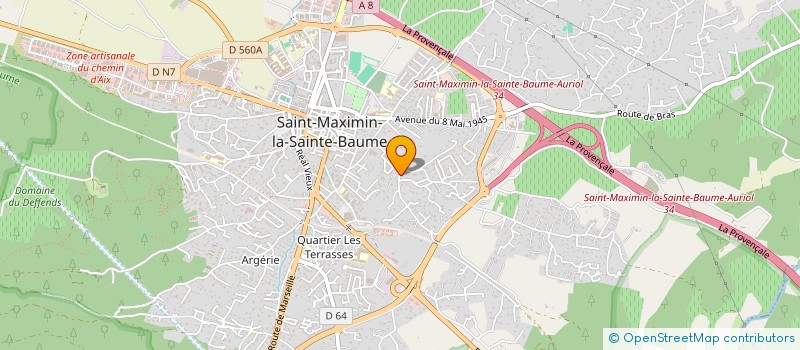 localisation de l'entreprise SCI FIORELLA  SAINT-MAXIMIN-LA-SAINTE-BAUME