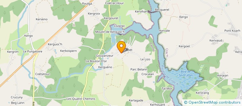 localisation de l'entreprise SCI FIPEN  CARNAC