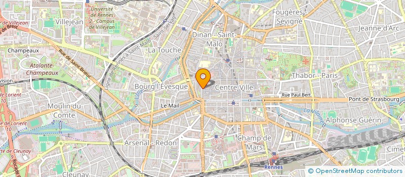 localisation de l'entreprise SCI FIRITEL  RENNES