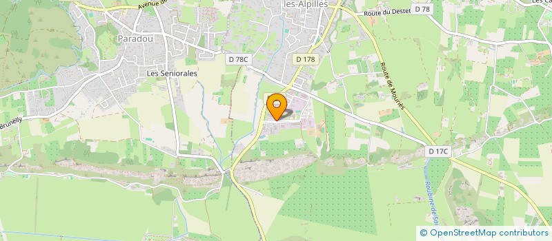 localisation de l'entreprise SCI FIRMIN  MAUSSANE-LES-ALPILLES