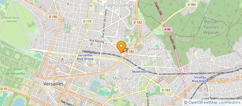 localisation de l'entreprise SCI FIRMIN à VERSAILLES