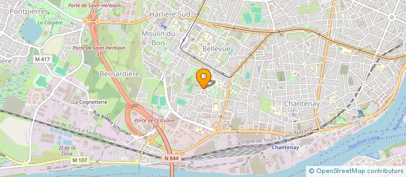 localisation de l'entreprise SCI FIRMIN COLAS  NANTES