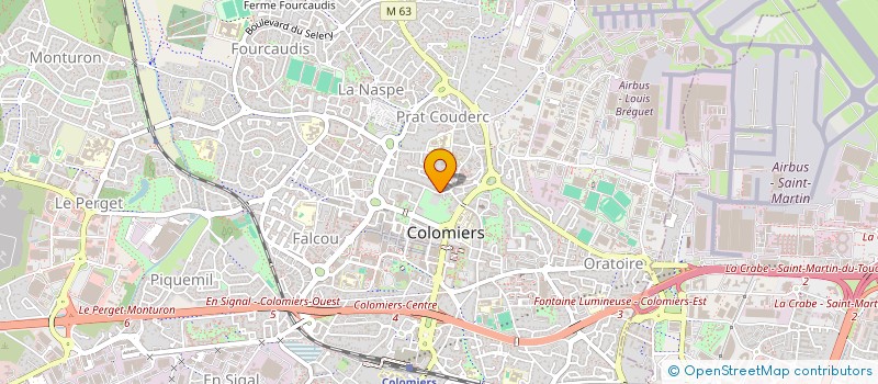 localisation de l'entreprise SCI FIRMIN PONS à COLOMIERS