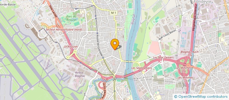 localisation de l'entreprise SCI FIRMINS PONS  BLAGNAC