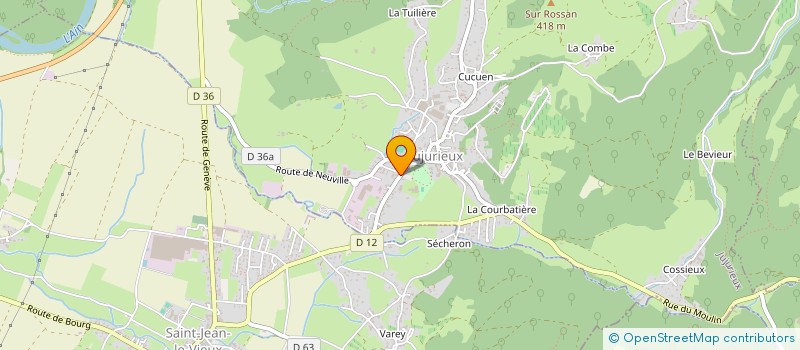 localisation de l'entreprise SCI FIROU à JUJURIEUX