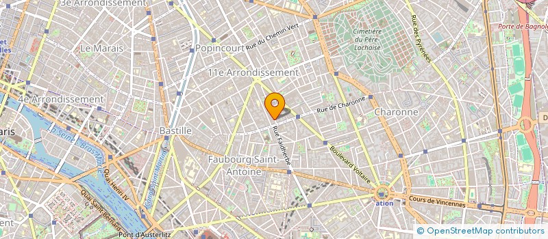 localisation de l'entreprise SCI FIRP  PARIS