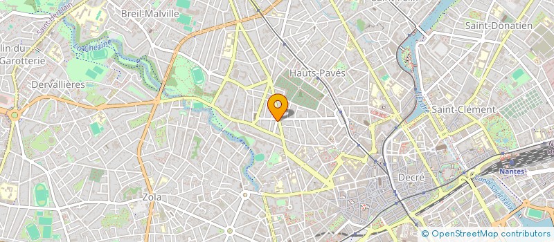 localisation de l'entreprise SCI FIRST à NANTES