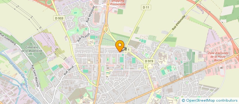 localisation de l'entreprise SCI FIRST IMMO à AMIENS