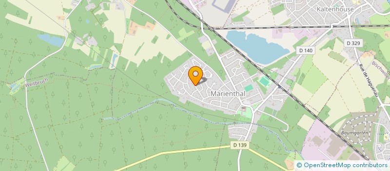 localisation de l'entreprise SCI FIRST TREE  HAGUENAU