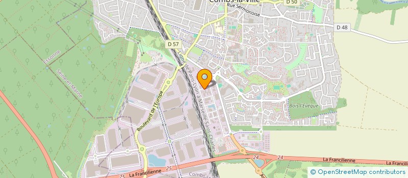 localisation de l'entreprise SCI FIS DE L'ORMEAUX  COMBS-LA-VILLE