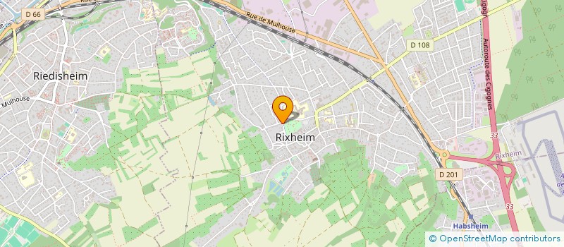 localisation de l'entreprise SCI FISCHER  OBERSAASHEIM