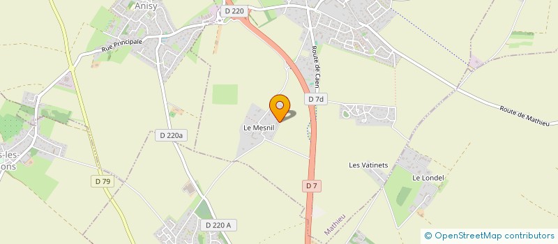 localisation de l'entreprise SCI FISCHERELIE  MATHIEU