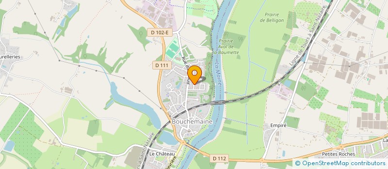 localisation de l'entreprise SCI FISH  BOUCHEMAINE