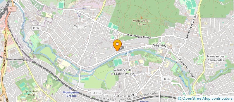 localisation de l'entreprise SCI FISH FACTORY  YERRES