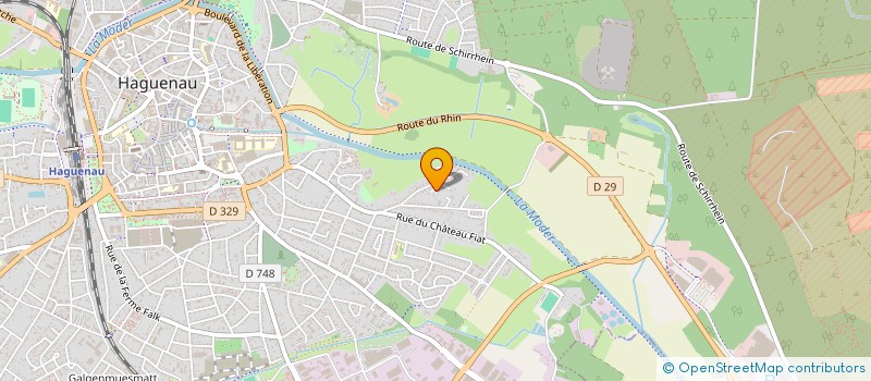 localisation de l'entreprise SCI FISTRE  HAGUENAU