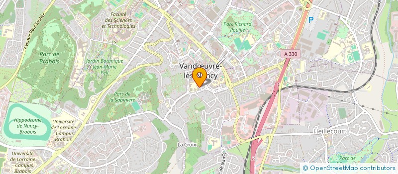 localisation de l'entreprise SCI FIT FACTOR  VANDUVRE-LES-NANCY