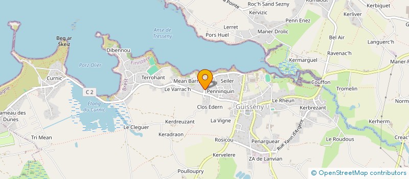 localisation de l'entreprise SCI FITAMLECK  GUISSENY