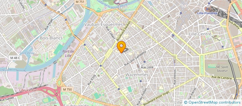 localisation de l'entreprise SCI FITCHOUNNETTE à LILLE