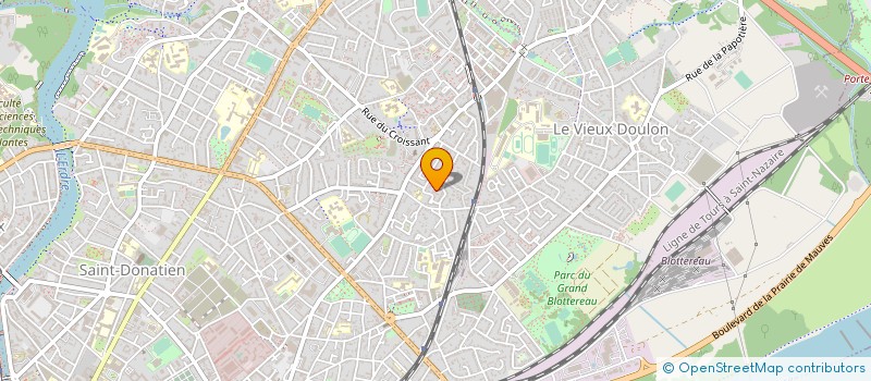 localisation de l'entreprise SCI FITGI à NANTES