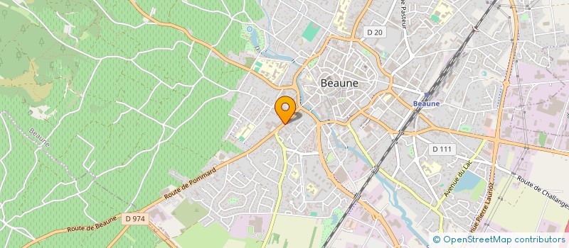 localisation de l'entreprise SCI FITHY à BEAUNE