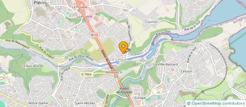 localisation de l'entreprise SCI FITI  PLERIN