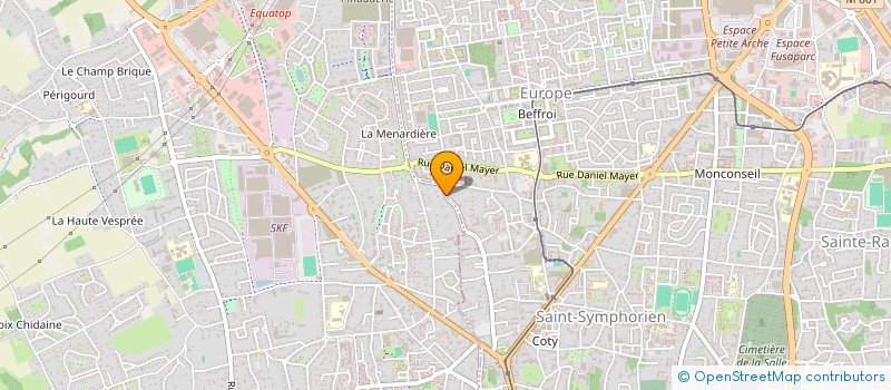 localisation de l'entreprise SCI FITOUG  SAINT-CYR-SUR-LOIRE