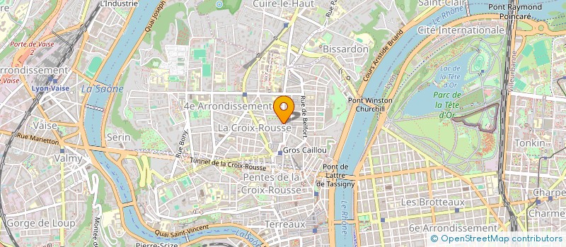 localisation de l'entreprise SCI FITTI PALAS  LYON