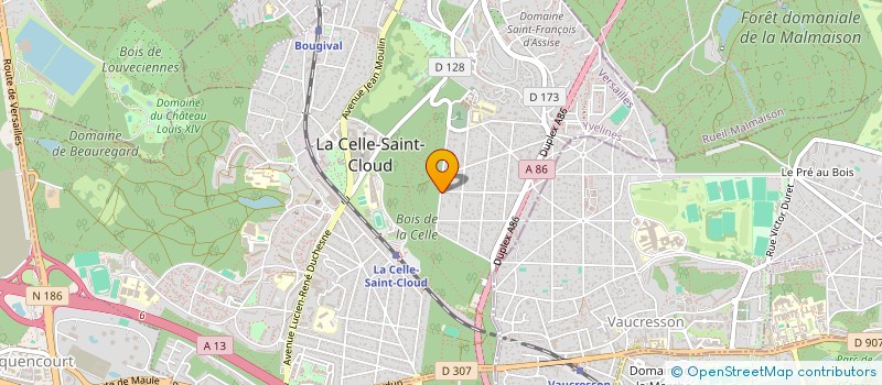 localisation de l'entreprise SCI FITZ ROY II  LA CELLE-SAINT-CLOUD