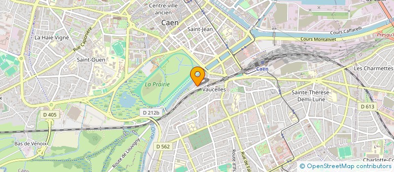 localisation de l'entreprise SCI FIV  CAEN