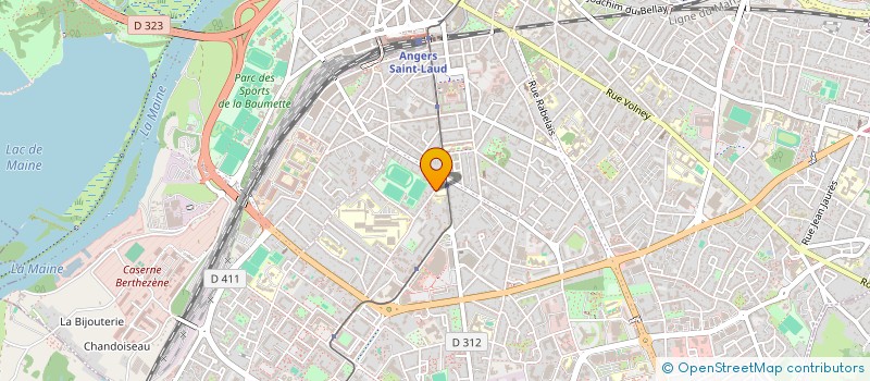 localisation de l'entreprise SCI FIVALIM à ANGERS