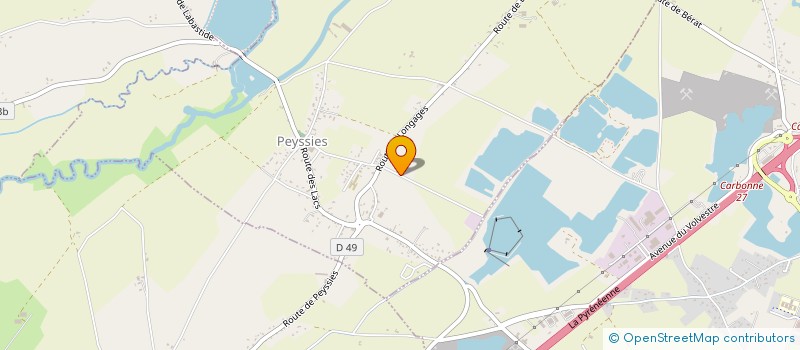 localisation de l'entreprise SCI FIVE  PEYSSIES