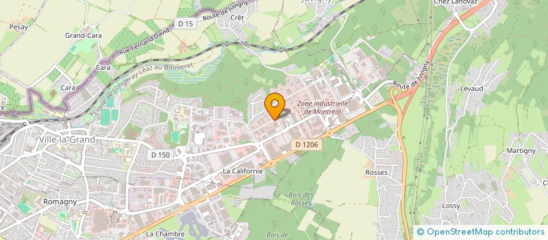 localisation de l'entreprise SCI FIVE  VILLE-LA-GRAND