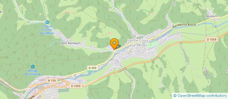 localisation de l'entreprise SCI FIVE BEN'S  SAINTE-CROIX-AUX-MINES