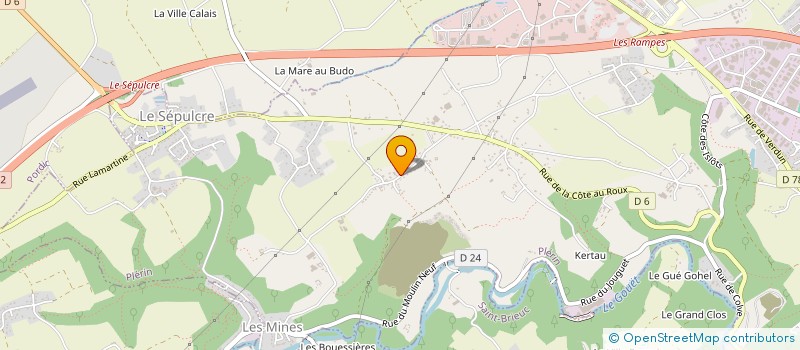 localisation de l'entreprise SCI FIVE PLERIN  PLERIN