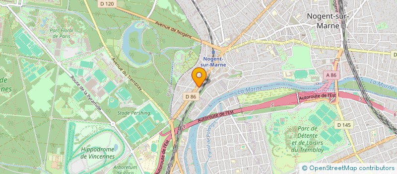 localisation de l'entreprise SCI FIVES  NOGENT-SUR-MARNE