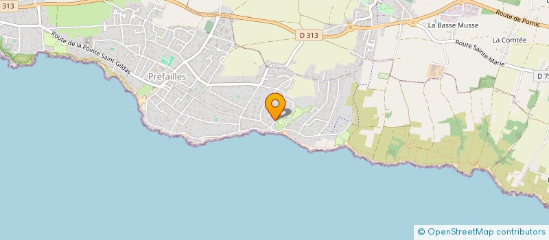 localisation de l'entreprise SCI FIWEST  PREFAILLES