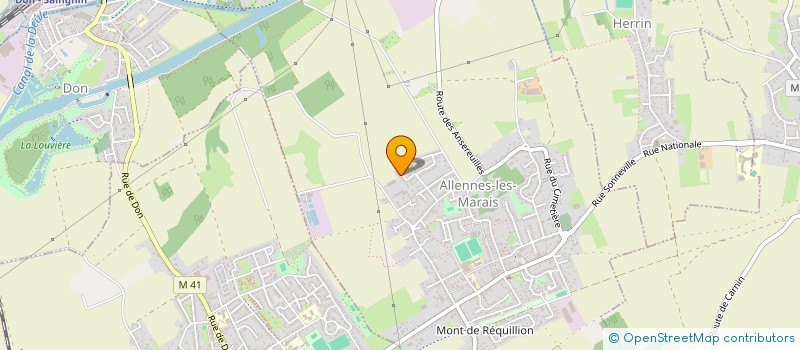 localisation de l'entreprise SCI FJ GIGEAN  ALLENNES-LES-MARAIS