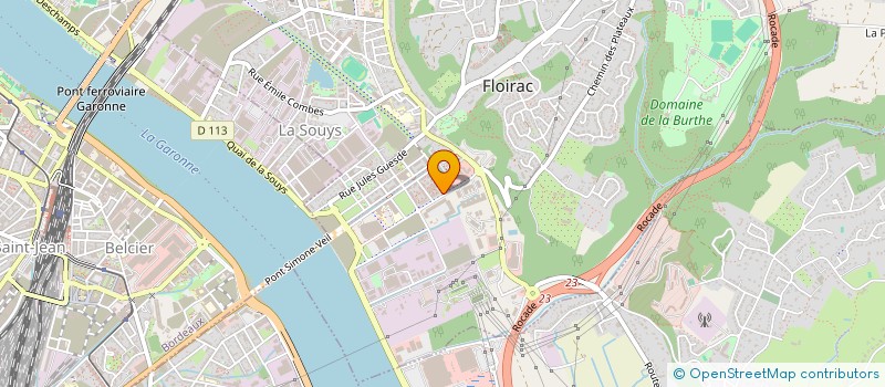 localisation de l'entreprise SCI FJ GOUDI  FLOIRAC