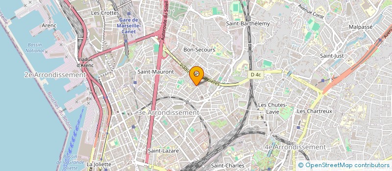 localisation de l'entreprise SCI FJC à MARSEILLE