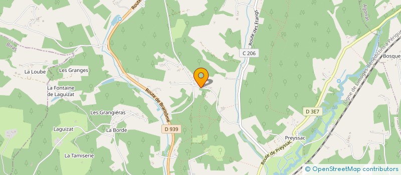 localisation de l'entreprise SCI FJF CHEMIN DE BOULANGER  CHATEAU-L'EVEQUE