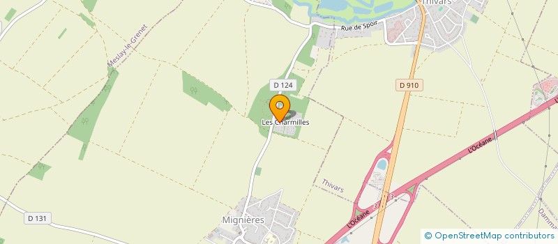 localisation de l'entreprise SCI FJJAD à MIGNIERES